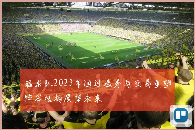 猛龙队2023年通过选秀与交易重塑阵容结构展望未来