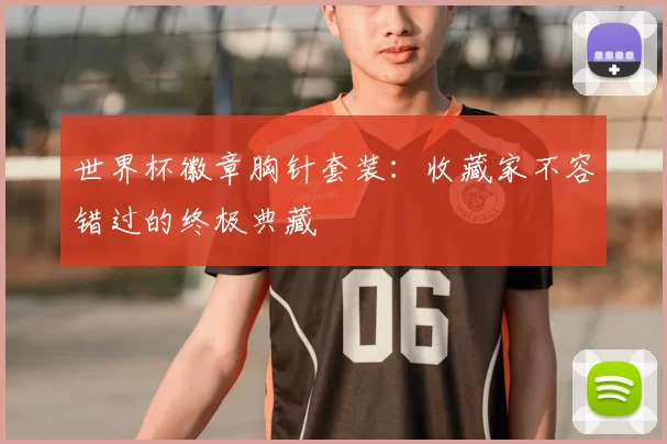 世界杯徽章胸针套装:收藏家不容错过的终极典藏