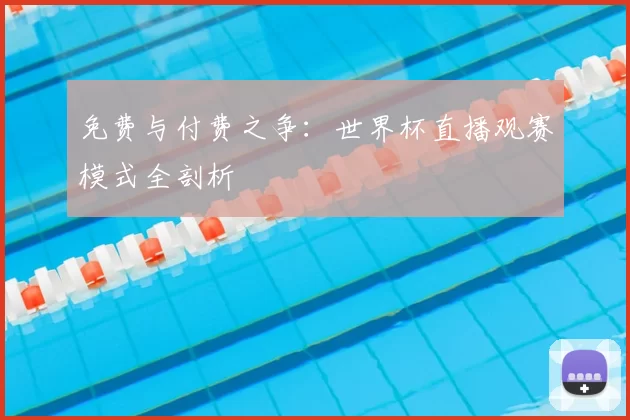 免费与付费之争:世界杯直播观赛模式全剖析