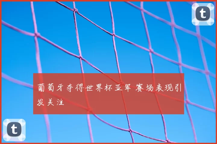 葡萄牙夺得世界杯亚军 赛场表现引发关注